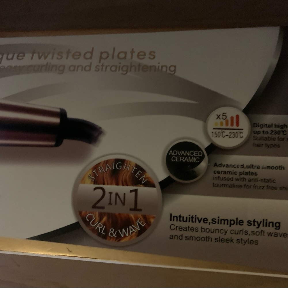 🔻Price Drop🔻Twisted 🤩 😯 Curling iron 🎀 - Picture 5 of 6